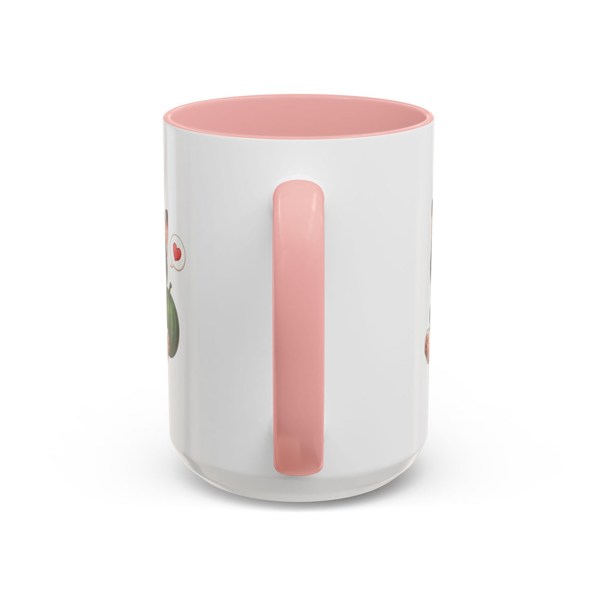 Watermelon Cat Mug | Cute Tuxedo Cat Coffee Mug | Cowmeow