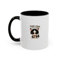 "Too Fab to be Normal Cat Mug | Funny Tuxedo Cat Coffee Mug | Cowmeow & Co"