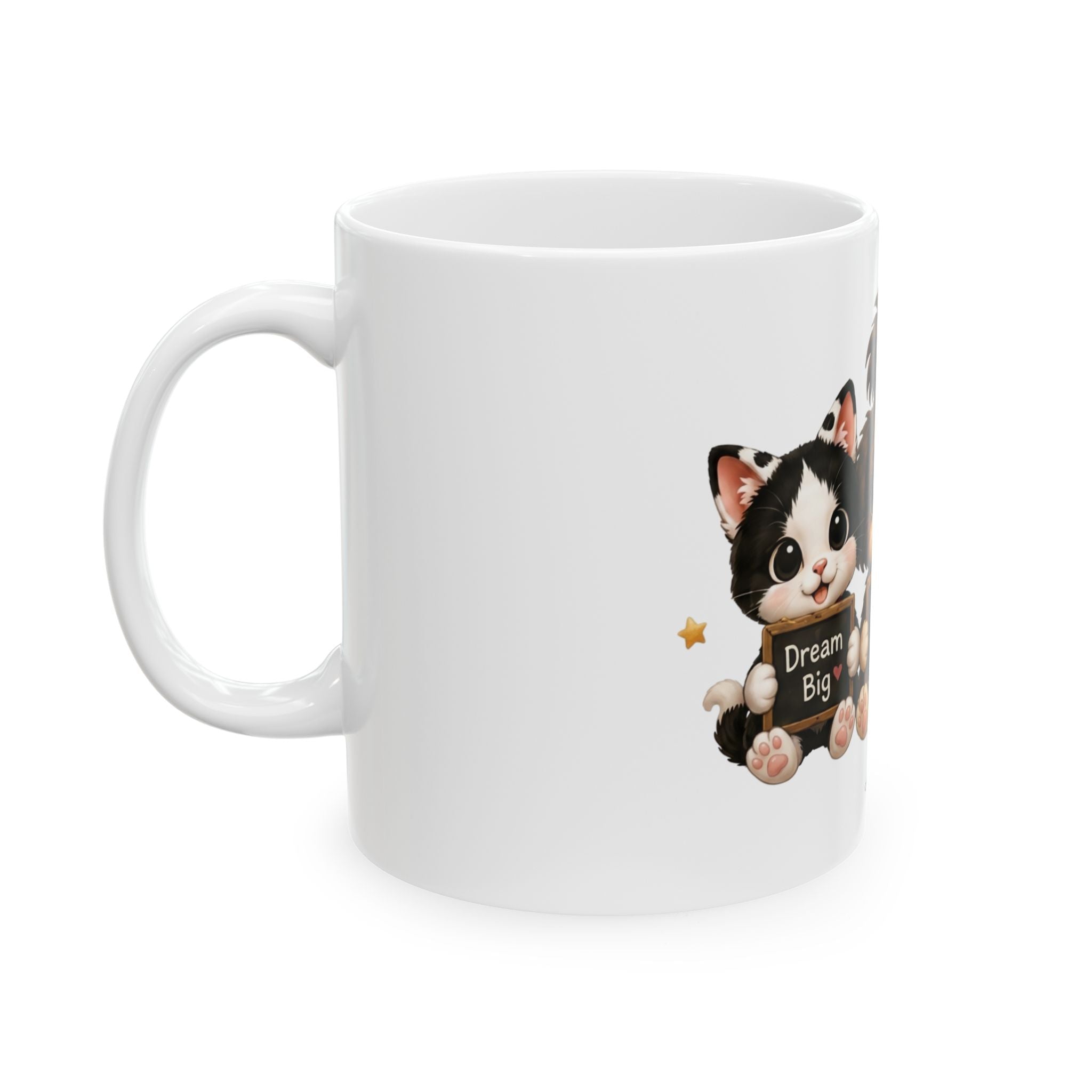 Dream Big Trio Mug — Cowmeow, Money & Richie