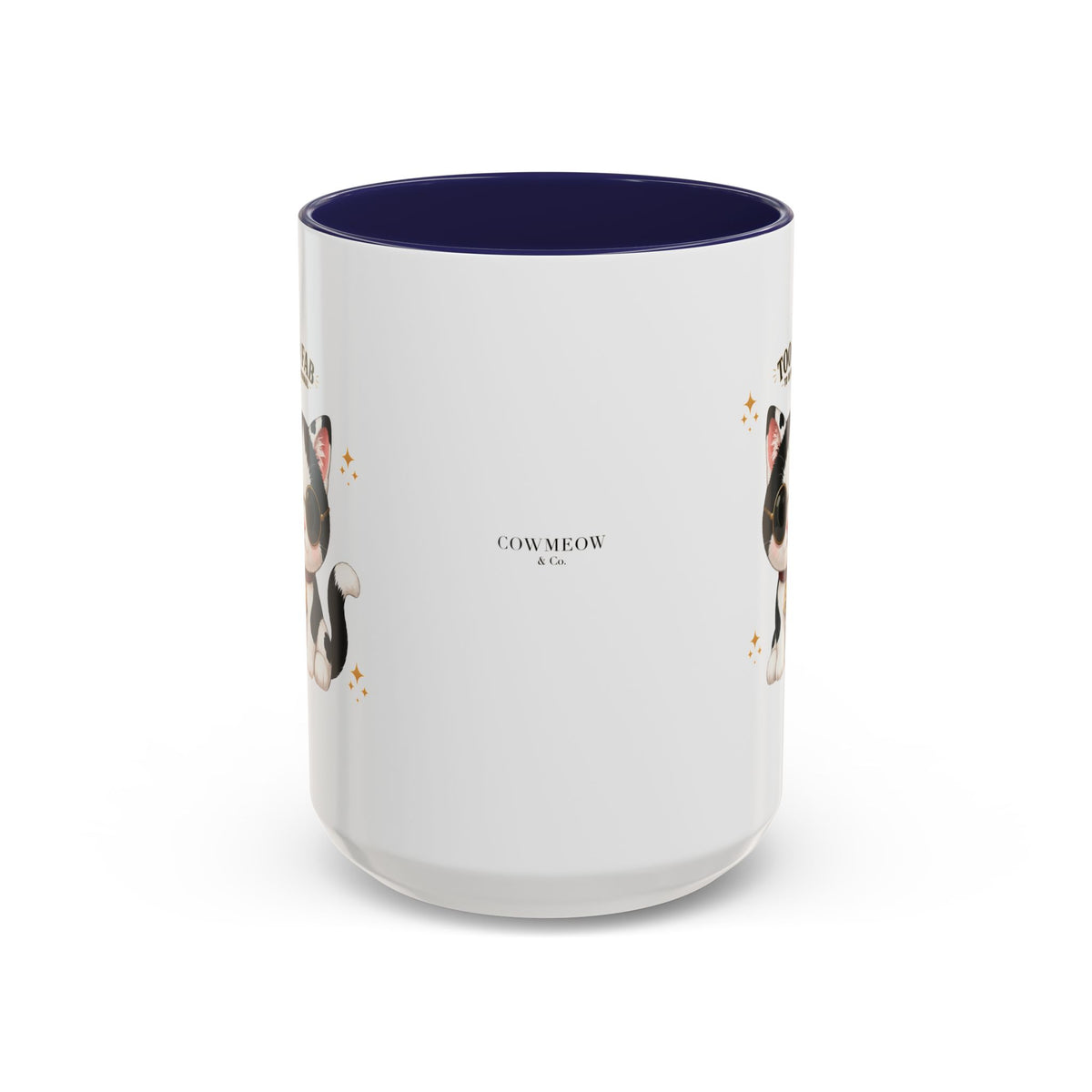 "Too Fab to be Normal Cat Mug | Funny Tuxedo Cat Coffee Mug | Cowmeow & Co"