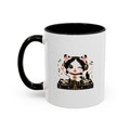 DJ Cat Coffee Mug | Funny Tuxedo Cat Gift | Cowmeow & Co