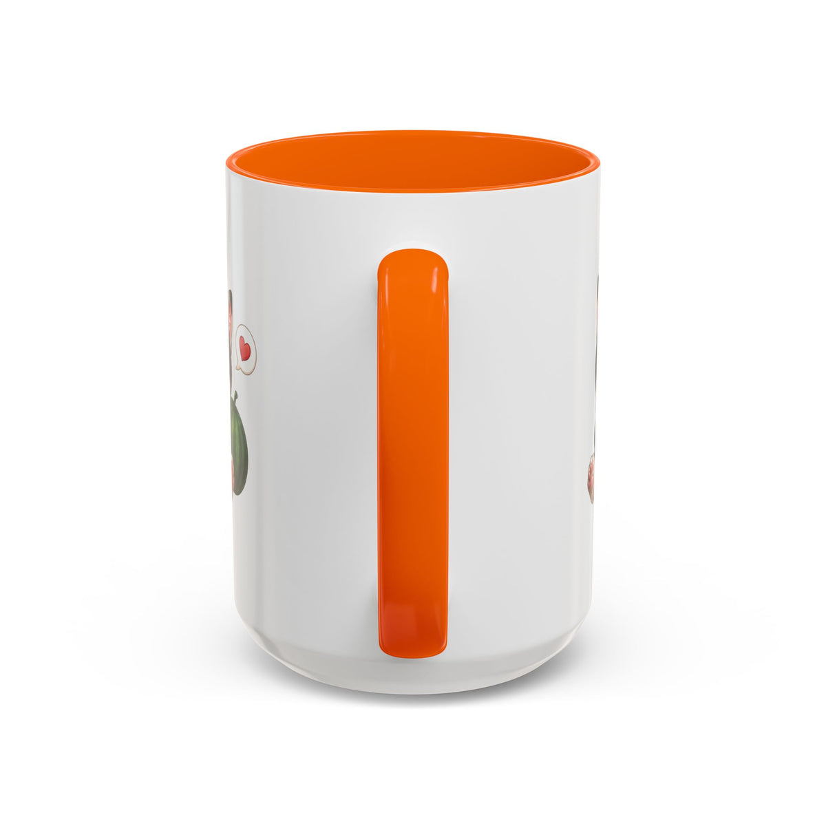 Watermelon Cat Mug | Cute Tuxedo Cat Coffee Mug | Cowmeow