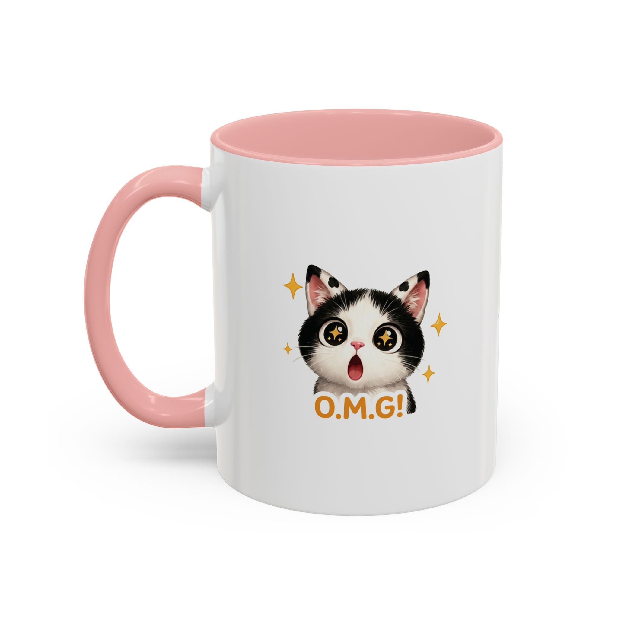 O.M.G Cat Mug | Funny Surprise Cat Mug | Cowmeow & Co
