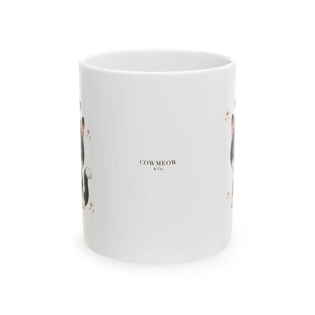 Too Fab Cat Mug |  Cute Tuxedo Cat Coffee Mug | Cowmeow & Co"