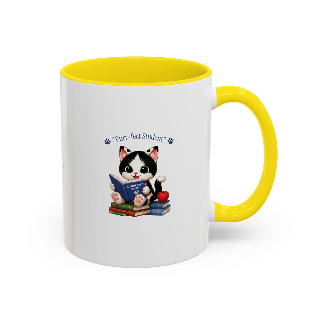 Purr-fect Student Cat Mug | Cowmeow & Co