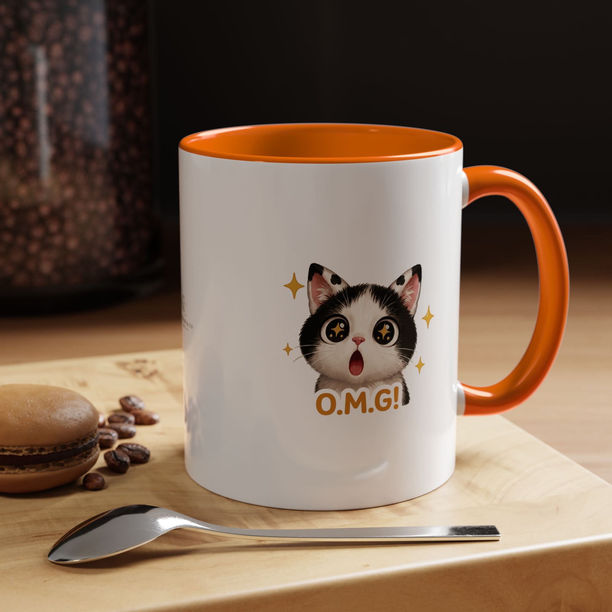 O.M.G Cat Mug | Funny Surprise Cat Mug | Cowmeow & Co
