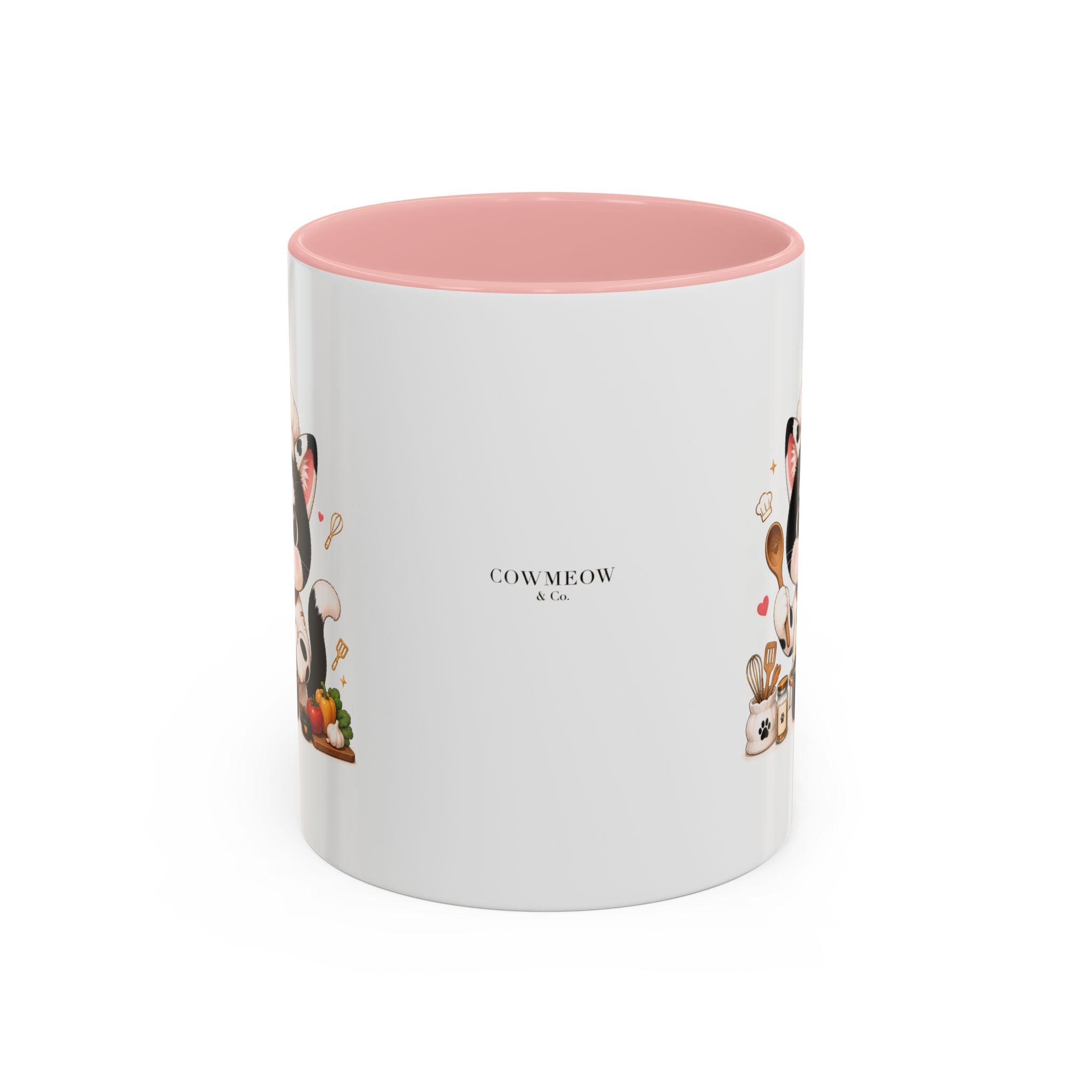 Chef Cowmeow Mug – Cute Tuxedo Cat Coffee Mug