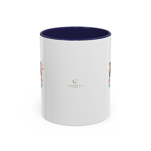 Good Morning, Human! —  Cute Tuxedo Cat Coffee Mug, Cowmeow & Co