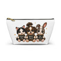 Cowmeow & Co Trio Pouch — Dream Big, Work Hard, Be Kind