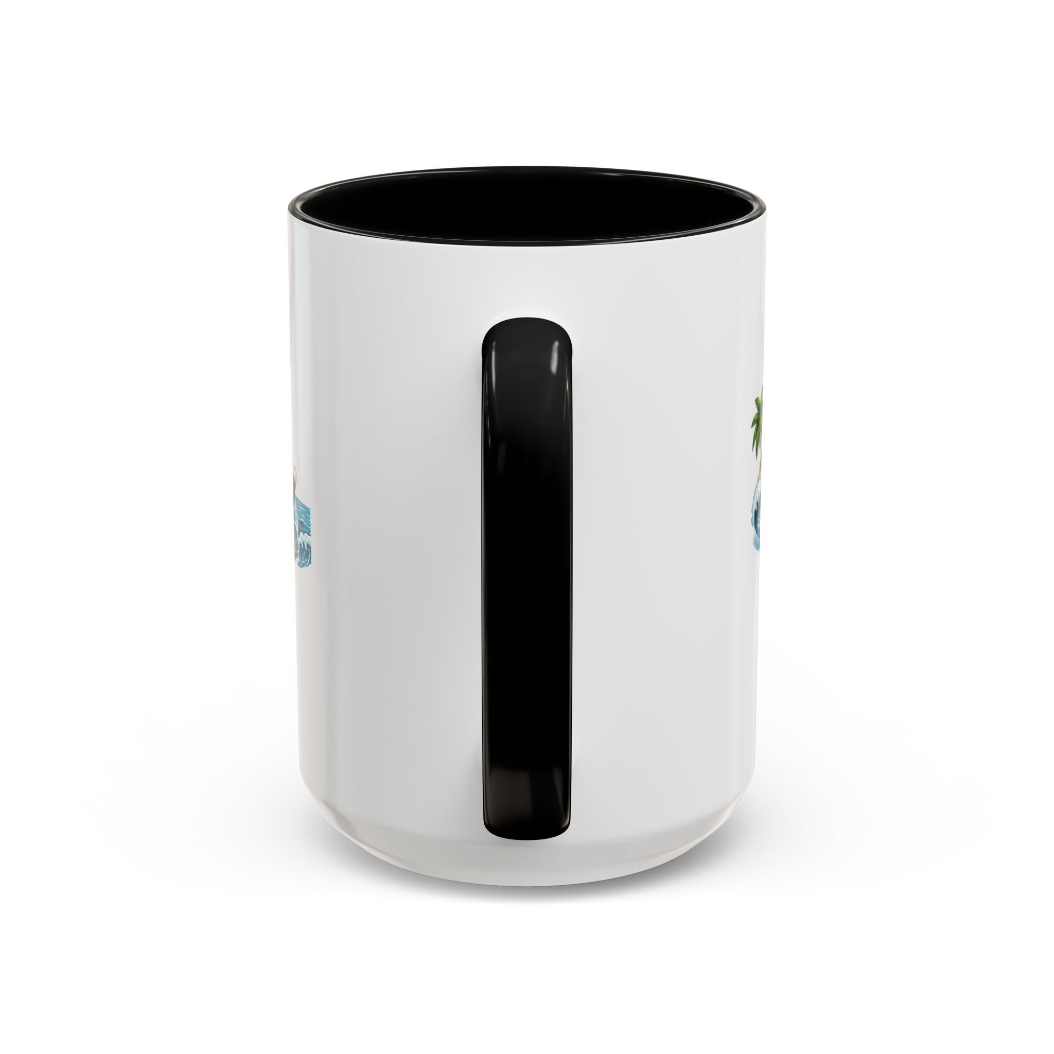 Surfing Cat Summer Coffee Mug | Cute Beach Cat Mug | Cowmeow & Co