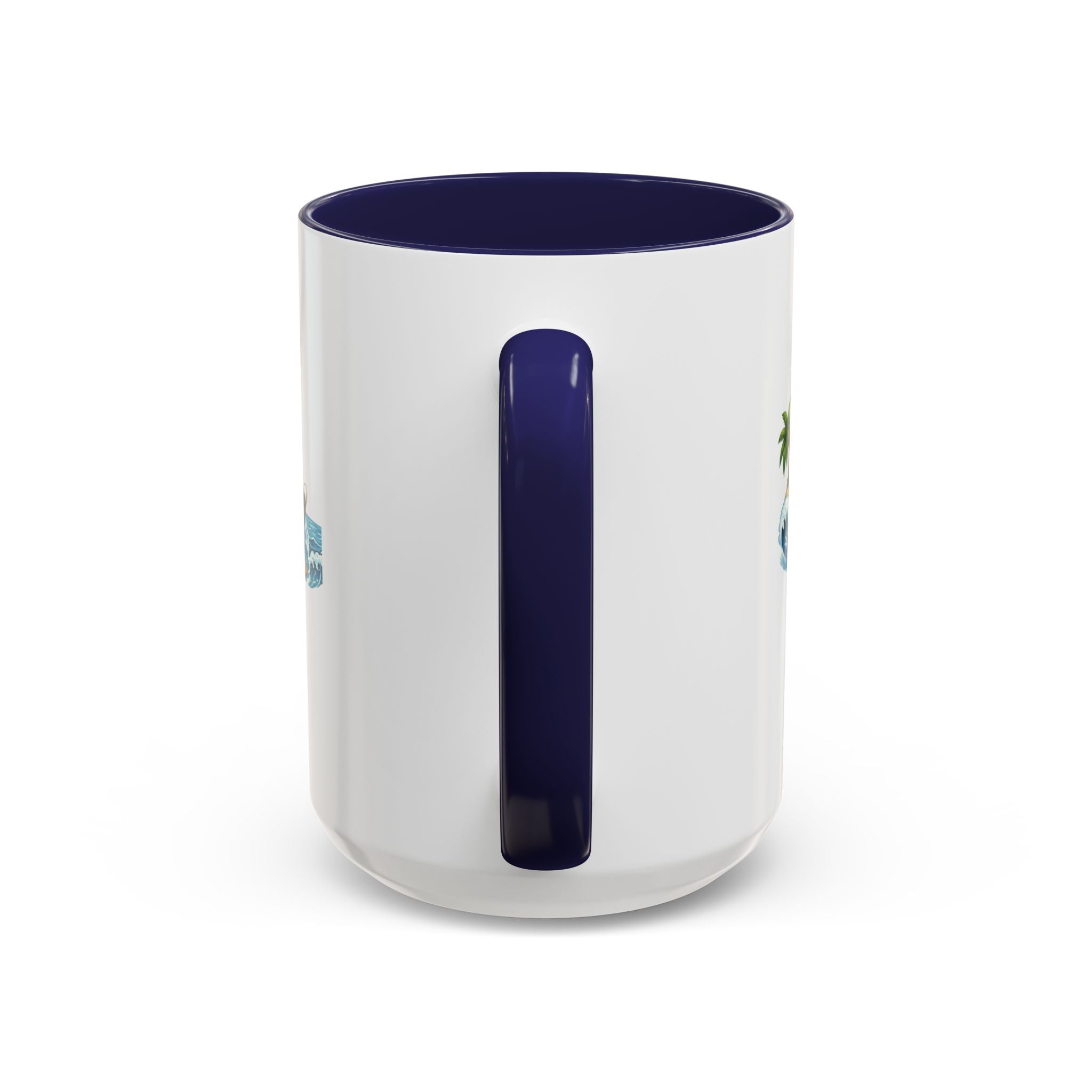 Surfing Cat Summer Coffee Mug | Cute Beach Cat Mug | Cowmeow & Co