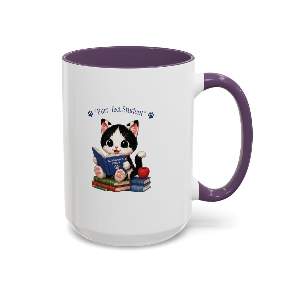 Purr-fect Student Cat Mug | Cowmeow & Co
