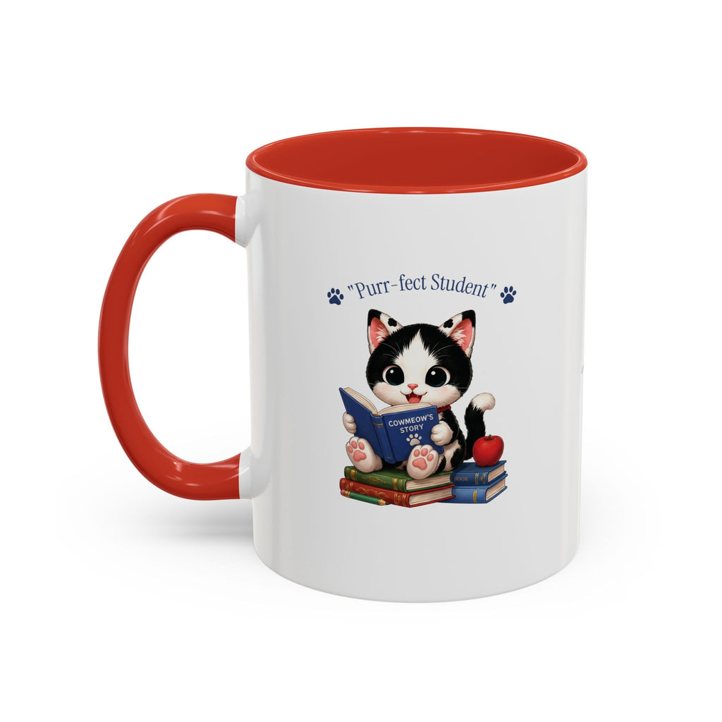 Purr-fect Student Cat Mug | Cowmeow & Co