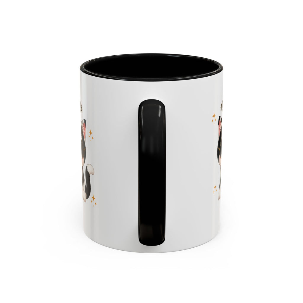 "Too Fab to be Normal Cat Mug | Funny Tuxedo Cat Coffee Mug | Cowmeow & Co"