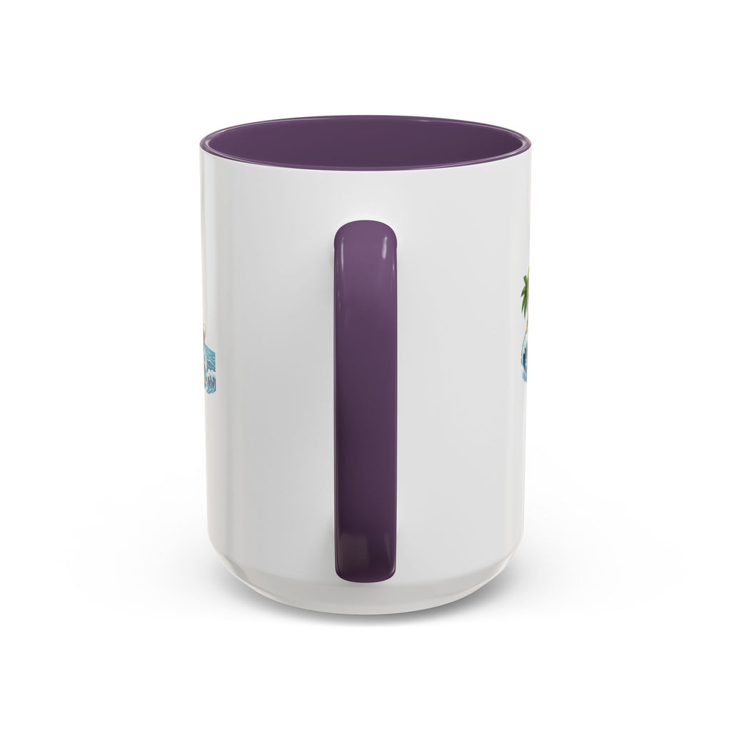 Surfing Cat Summer Coffee Mug | Cute Beach Cat Mug | Cowmeow & Co