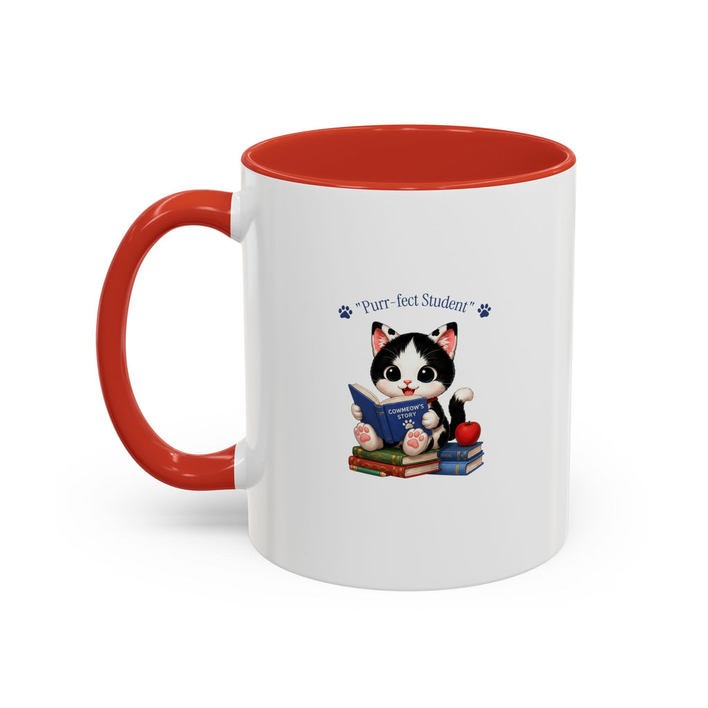 Purr-fect Student Cat Mug | Cowmeow & Co