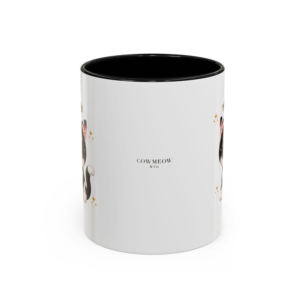 "Too Fab to be Normal Cat Mug | Funny Tuxedo Cat Coffee Mug | Cowmeow & Co"