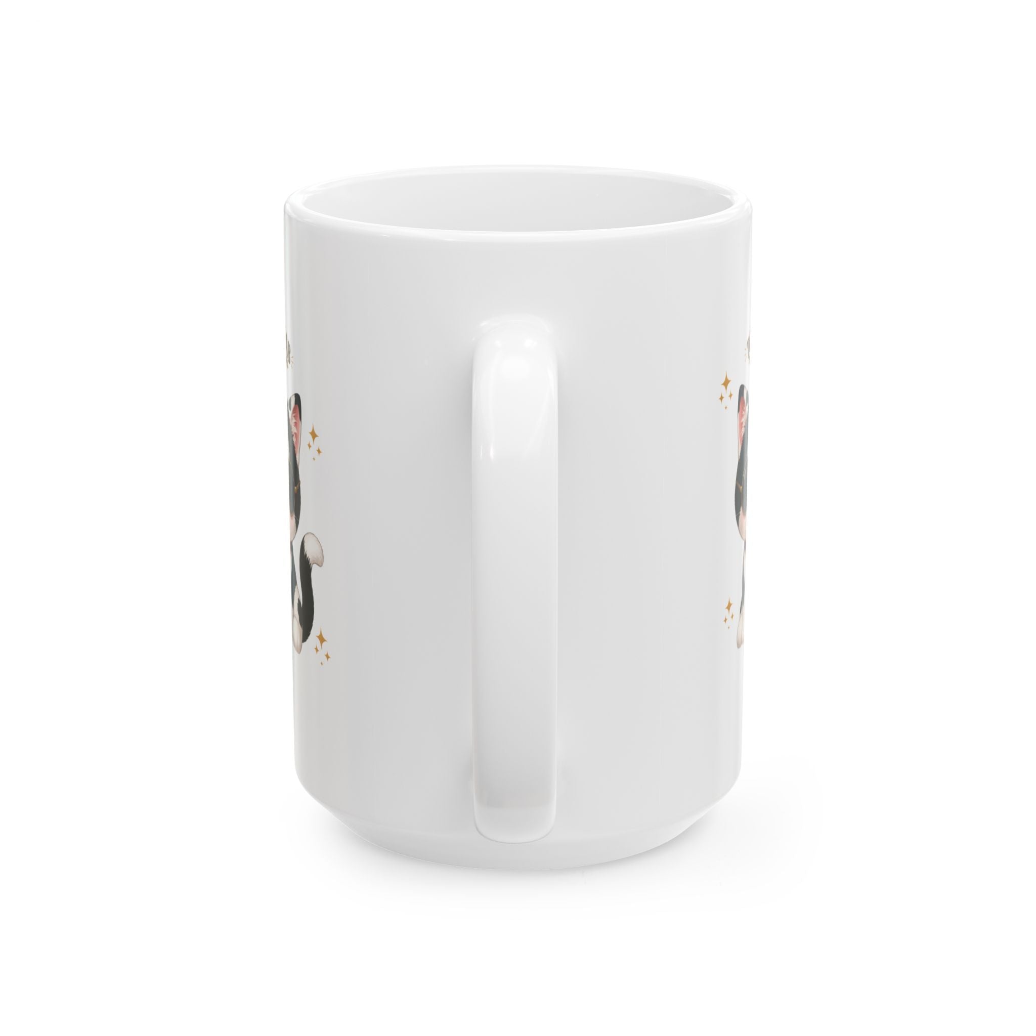 Too Fab Cat Mug |  Cute Tuxedo Cat Coffee Mug | Cowmeow & Co"