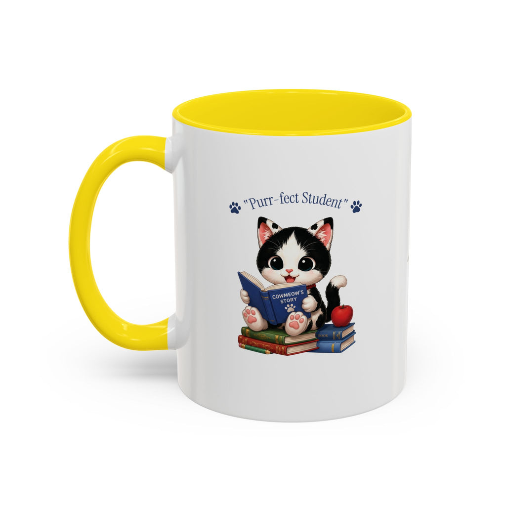Purr-fect Student Cat Mug | Cowmeow & Co