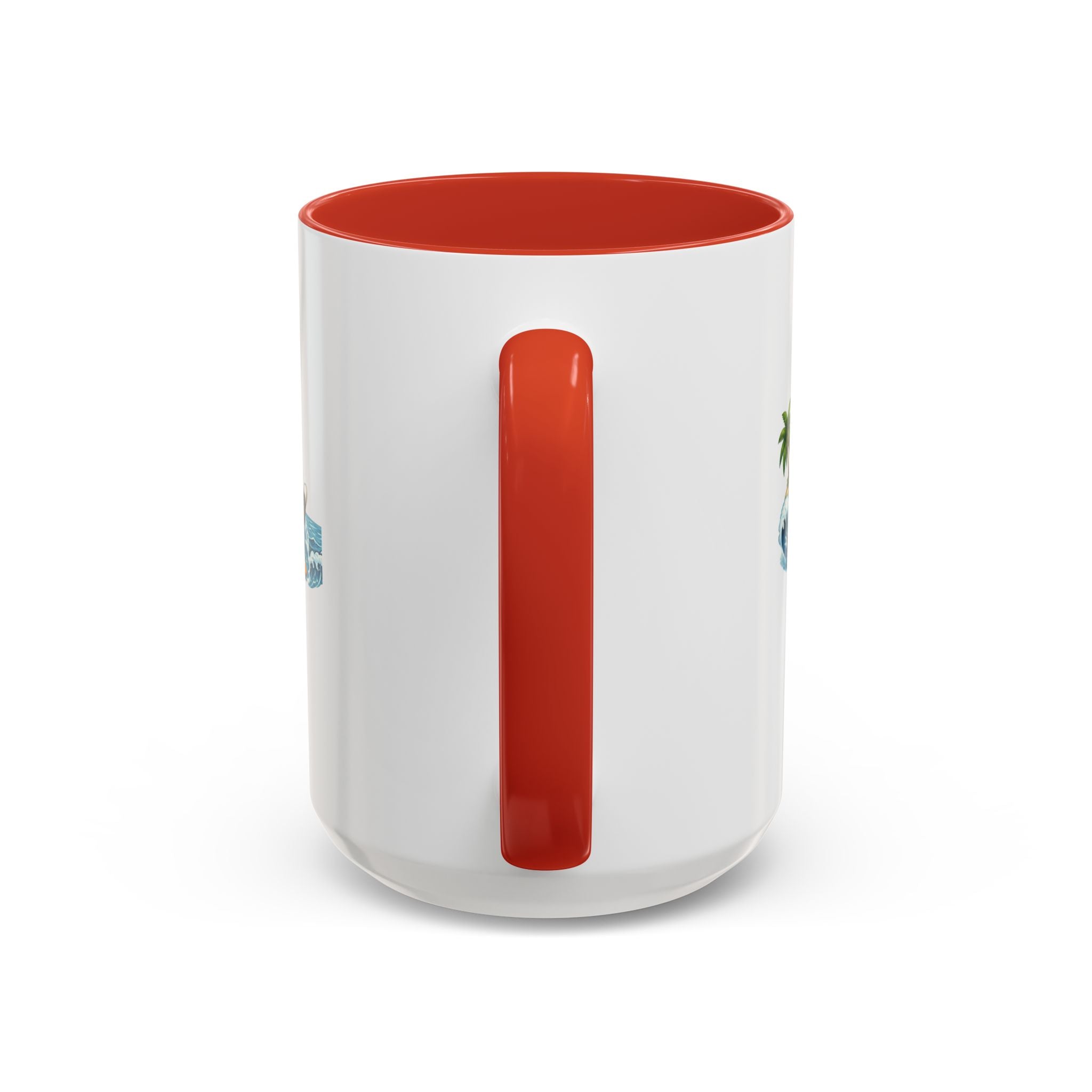 Surfing Cat Summer Coffee Mug | Cute Beach Cat Mug | Cowmeow & Co