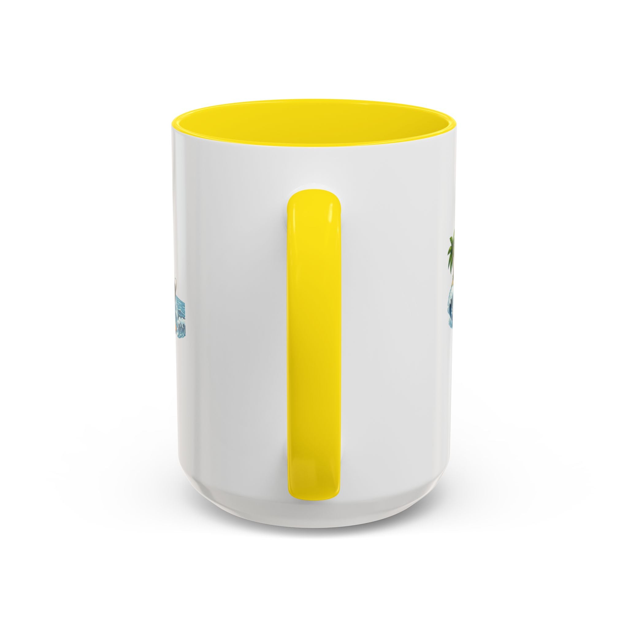 Surfing Cat Summer Coffee Mug | Cute Beach Cat Mug | Cowmeow & Co