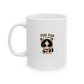Too Fab Cat Mug |  Cute Tuxedo Cat Coffee Mug | Cowmeow & Co"