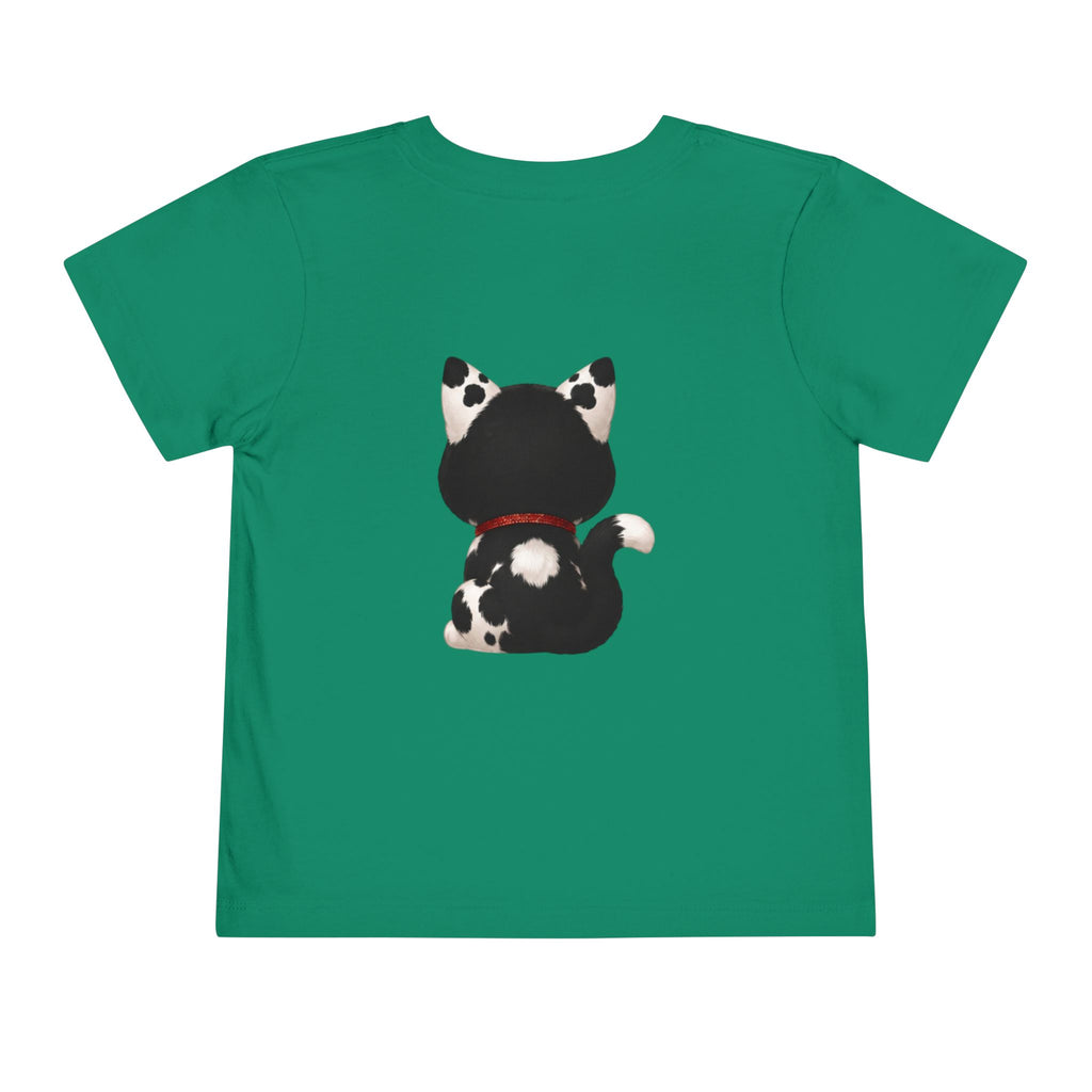 Funny Cat Toddler T-Shirt | Cute Tuxedo Cat Tee | Too Fab to Be Normal | Cowmeow & Co